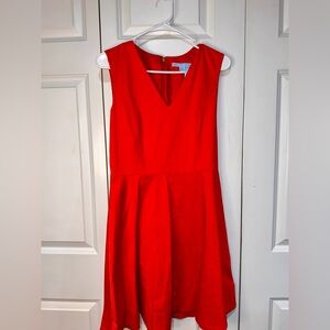 Draper James Vivid Red Mini Dress